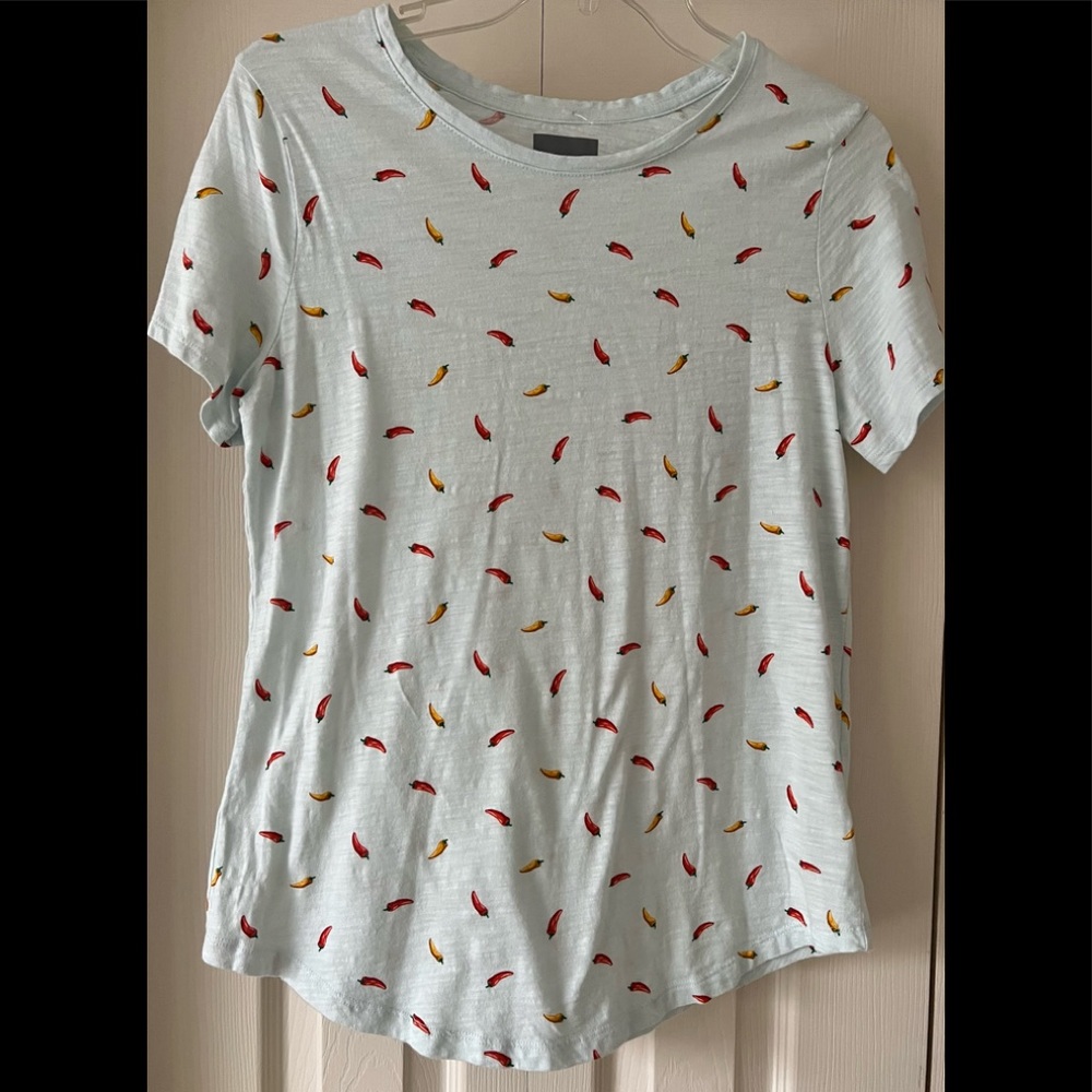 NWOT Chili Peppers Top